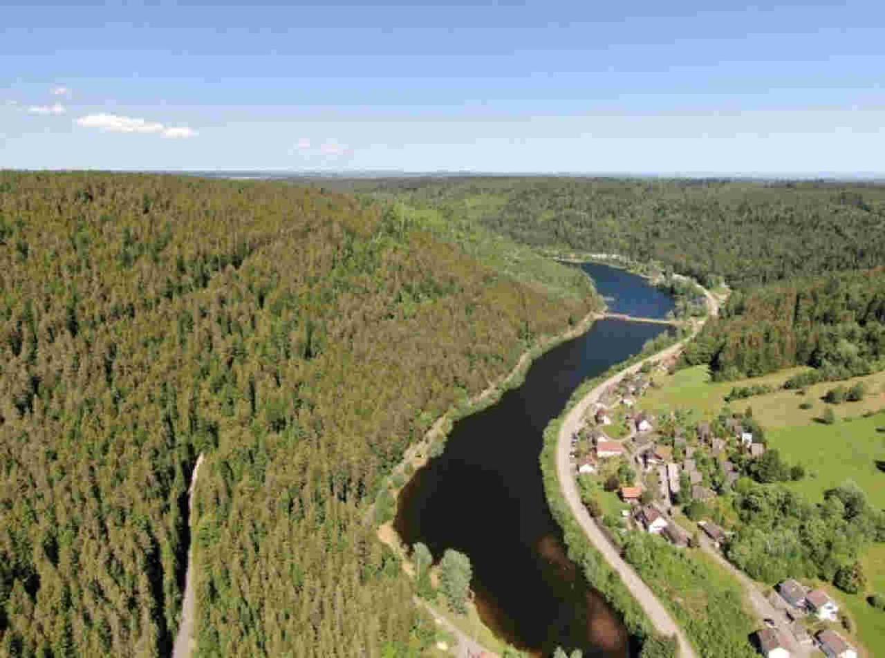 Ferienhaus Schwarzwald Seewald Erzgrube Badesee 100% Natur Zewnętrze zdjęcie